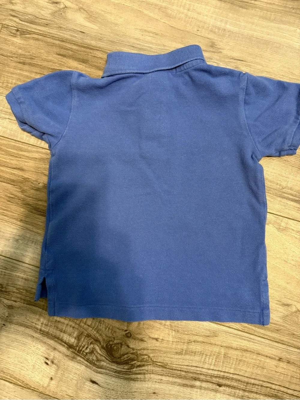 Ralph Lauren Blue Polo Shirt with Navy Pony - Kids